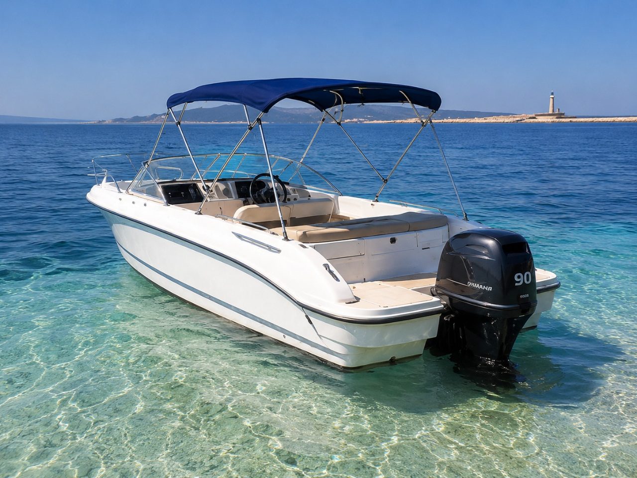 Noleggio Barca 90 CV con Patente Nautica Luglio giornata intera — foto 3