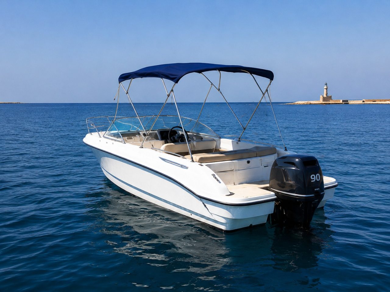 Noleggio Barca 90 CV con Patente Nautica Settembre giornata intera — foto 9