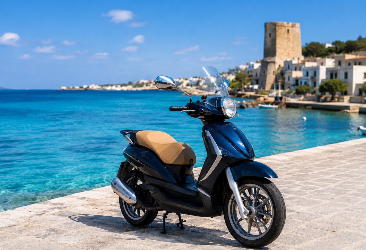 Noleggio Scooter e Tour Guidato alla scoperta del Salento