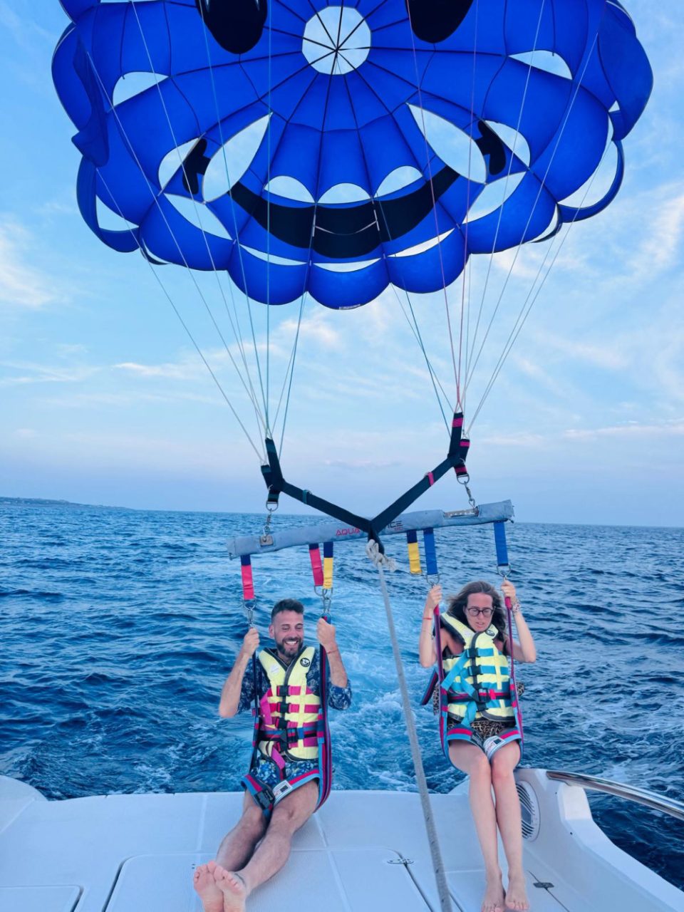 Parasailing a Torre Vado volo doppio : vola sul mare del Salento — foto 8