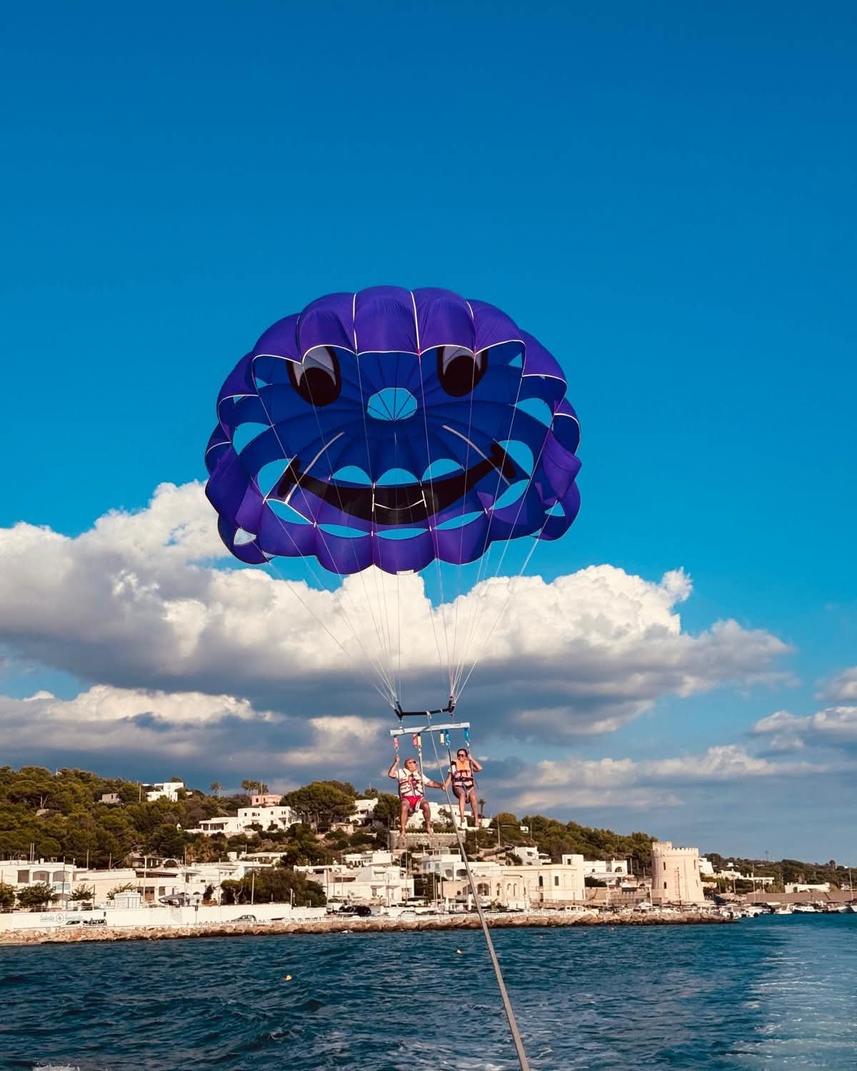 Parasailing a Torre Vado volo singolo : vola sul mare del Salento — foto 3