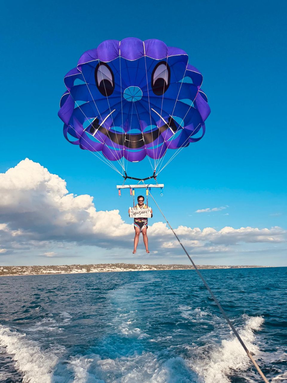Parasailing a Torre Vado volo singolo : vola sul mare del Salento — foto 5