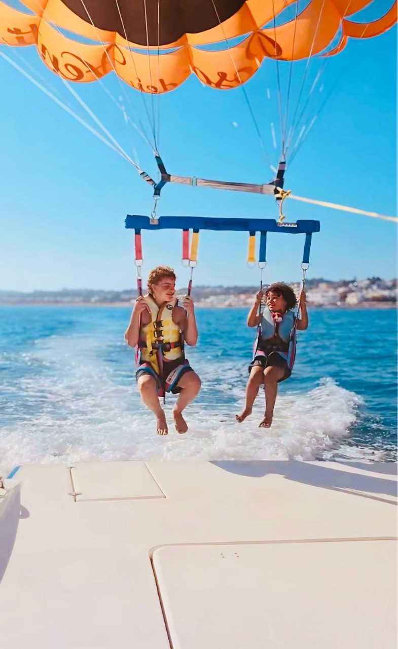 Parasailing a Torre Vado volo triplo : vola sul mare del Salento — foto 6