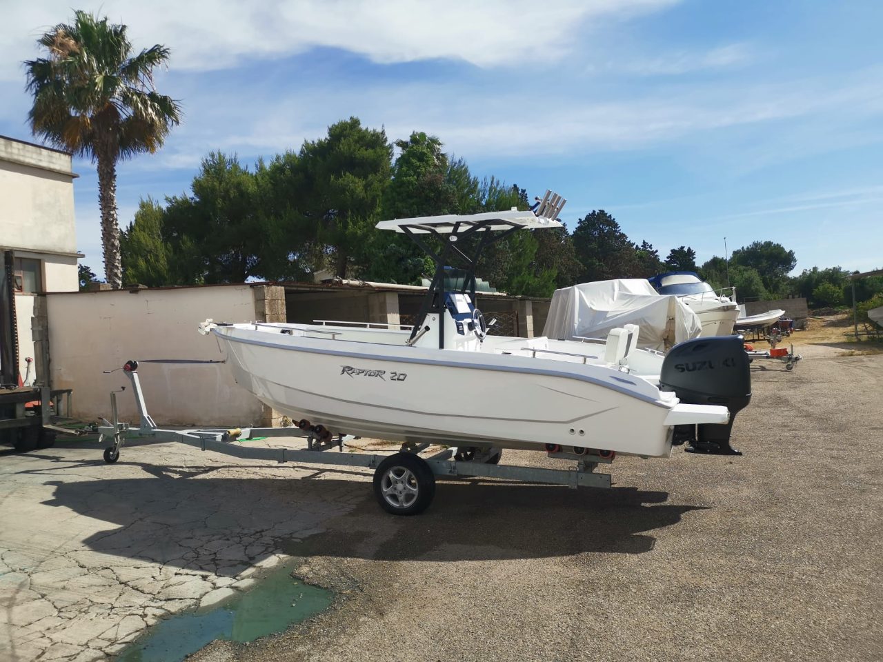 Vieni con me a provare in mare a Otranto il mio nuovo modello di barca Raptor 20 — foto 3