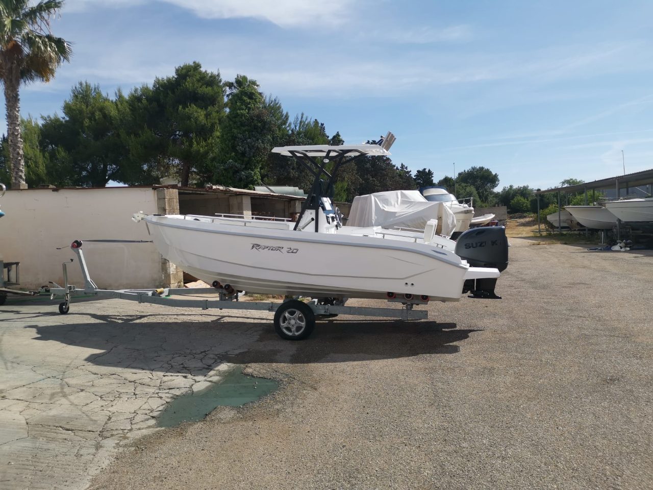 Vieni con me a provare in mare a Otranto il mio nuovo modello di barca Raptor 20 — foto 5